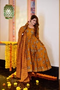 Kaina mustard suit set