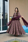 Anokhi brown maxi set