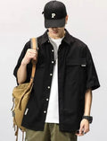 HERE&NOW Men's Opaque Casual Regular Fit Shirt