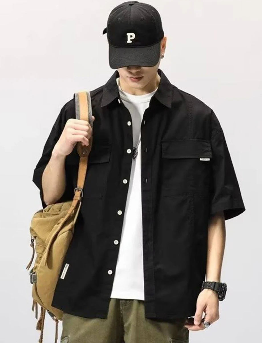 HERE&NOW Men's Opaque Casual Regular Fit Shirt